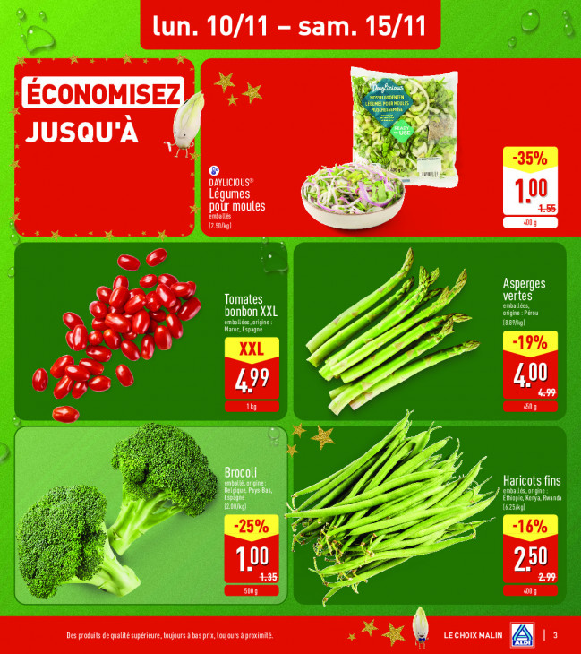 Aldi Dépliant 10.11.2025
