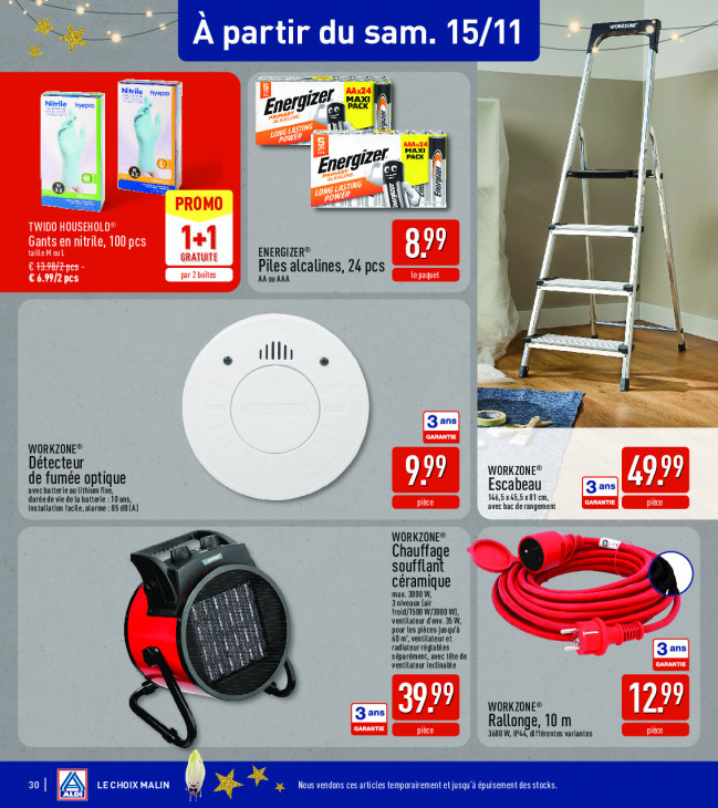 Aldi Dépliant 10.11.2025