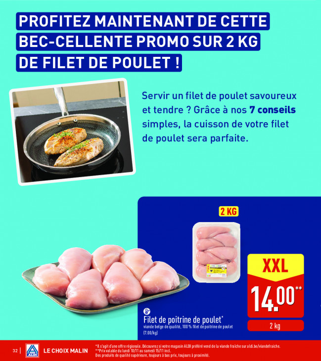 Aldi Dépliant 10.11.2025