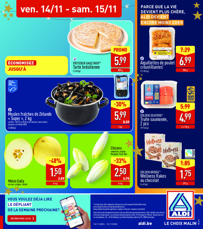 Aldi Dépliant 10.11.2025