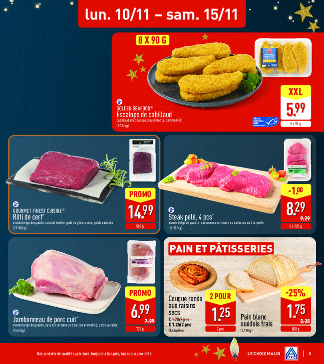 Aldi Dépliant 10.11.2025