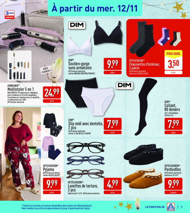 Aldi Dépliant 10.11.2025