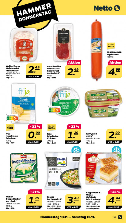 Netto Angebote ab 10.11.25 bis 15.11.25