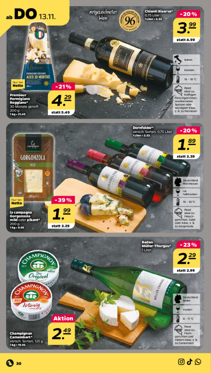 Netto Angebote ab 10.11.25 bis 15.11.25