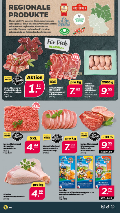Netto Angebote ab 10.11.25 bis 15.11.25