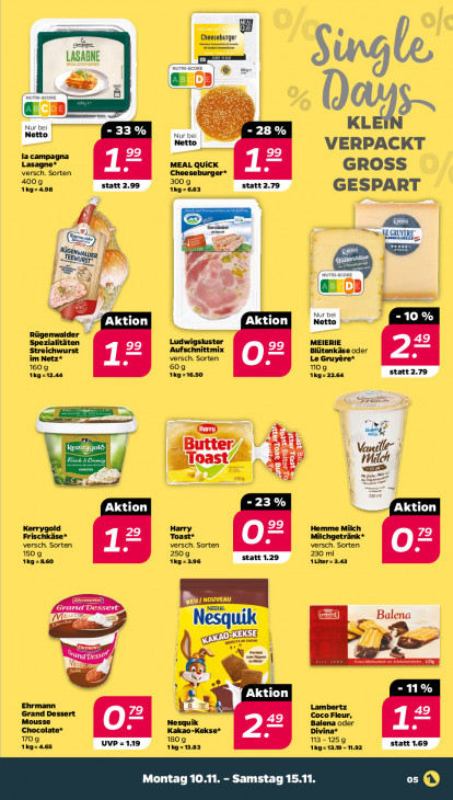 Netto Angebote ab 10.11.25 bis 15.11.25