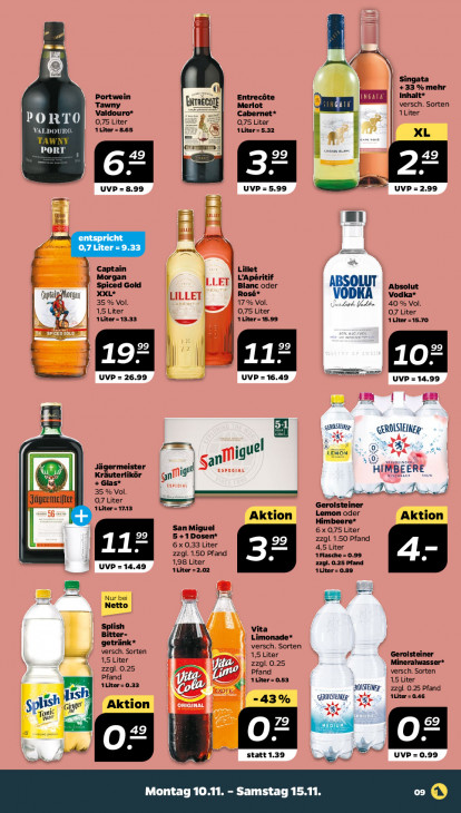 Netto Angebote ab 10.11.25 bis 15.11.25