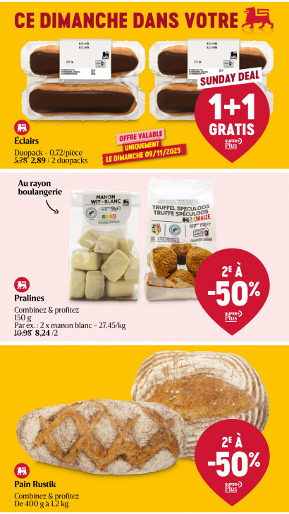 Delhaize Dépliant 06.11.2025