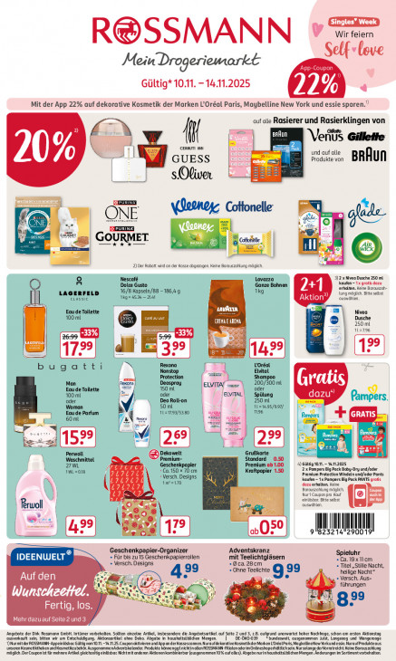 Rossmann Angebote ab 10.11.25 bis 14.11.25