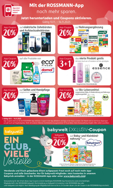 Rossmann Angebote ab 10.11.25 bis 14.11.25