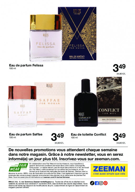 Zeeman Dépliant 08.11.2025