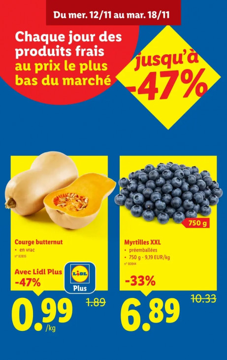 Lidl Dépliant 12.11.2025