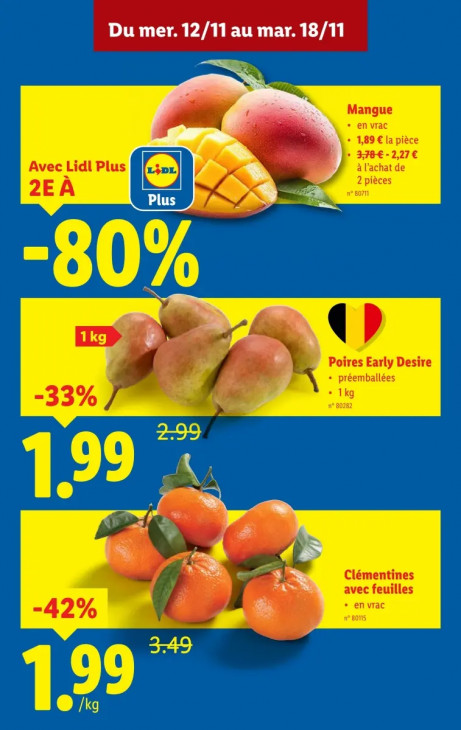 Lidl Dépliant 12.11.2025