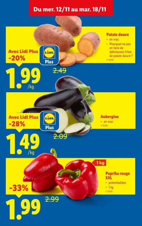 Lidl Dépliant 12.11.2025