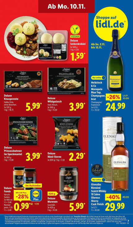 Lidl Angebote ab 10.11.25 bis 15.11.25