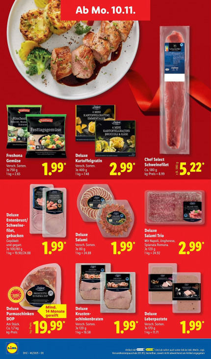Lidl Angebote ab 10.11.25 bis 15.11.25