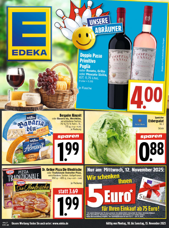 Edeka Angebote ab 10.11.25 bis 15.11.25