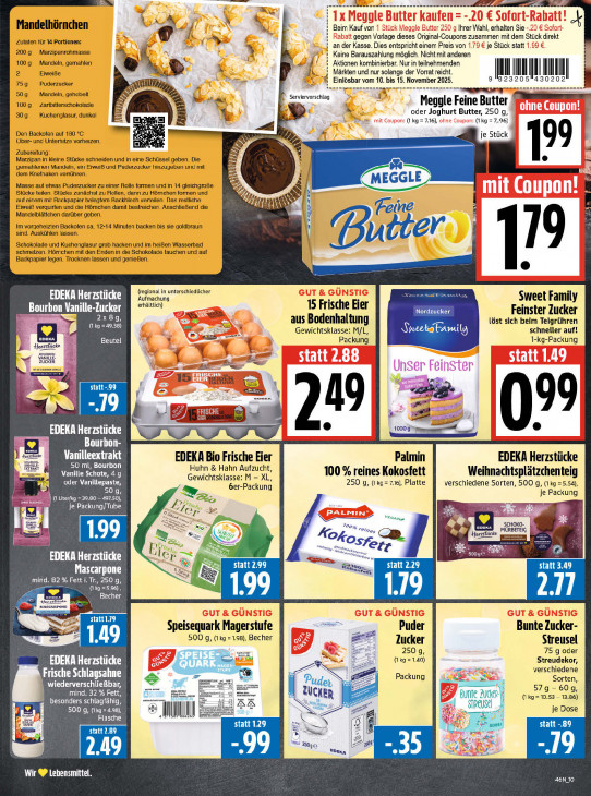 Edeka Angebote ab 10.11.25 bis 15.11.25