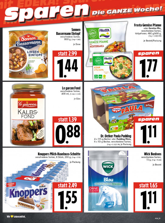 Edeka Angebote ab 10.11.25 bis 15.11.25