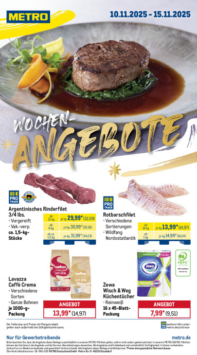 Metro Angebote ab 10.11.25 bis 15.11.25