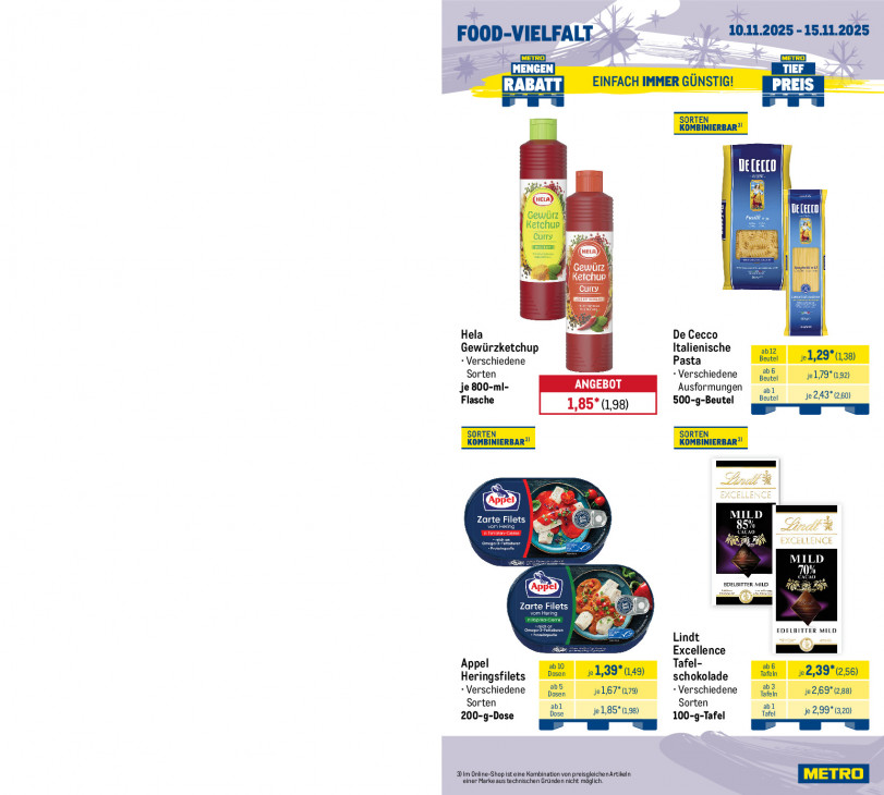 Metro Angebote ab 10.11.25 bis 15.11.25