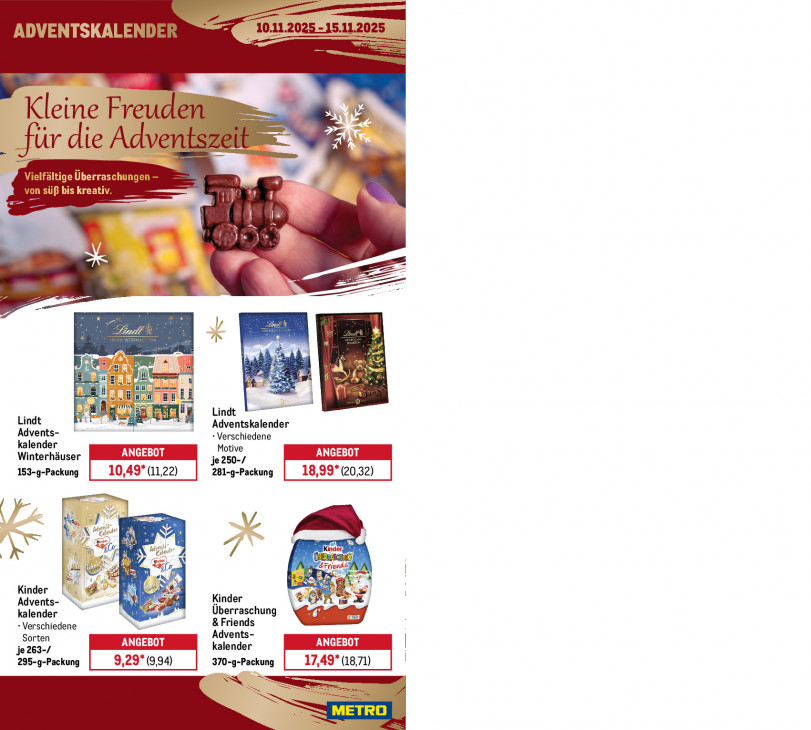 Metro Angebote ab 10.11.25 bis 15.11.25