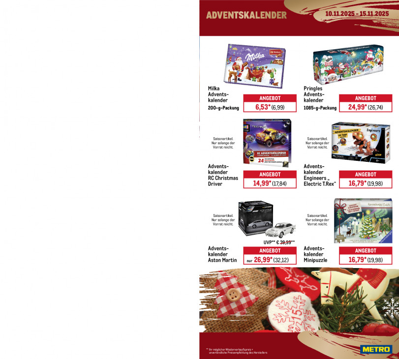 Metro Angebote ab 10.11.25 bis 15.11.25