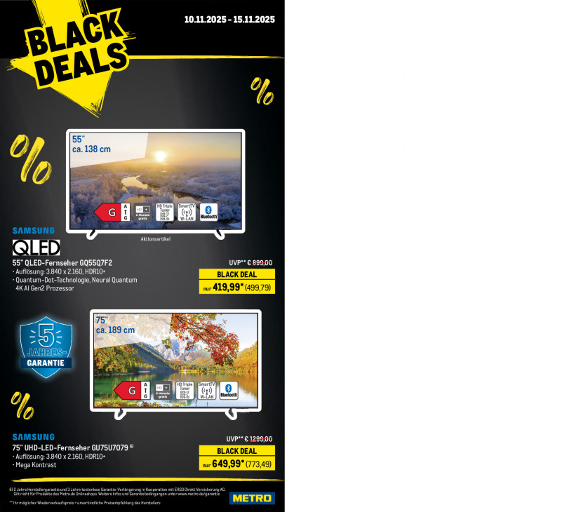 Metro Angebote ab 10.11.25 bis 15.11.25