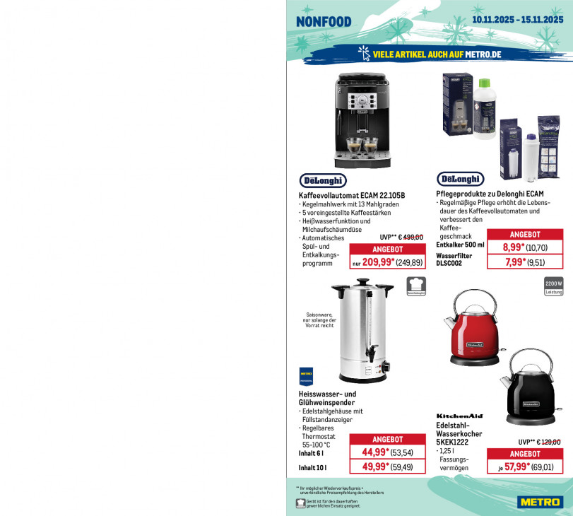 Metro Angebote ab 10.11.25 bis 15.11.25