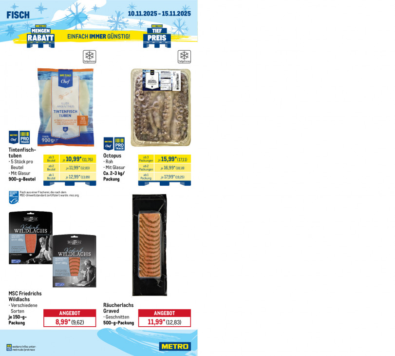 Metro Angebote ab 10.11.25 bis 15.11.25