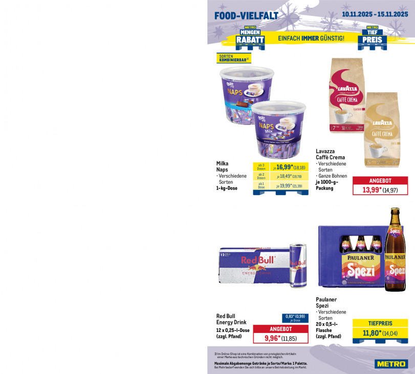 Metro Angebote ab 10.11.25 bis 15.11.25