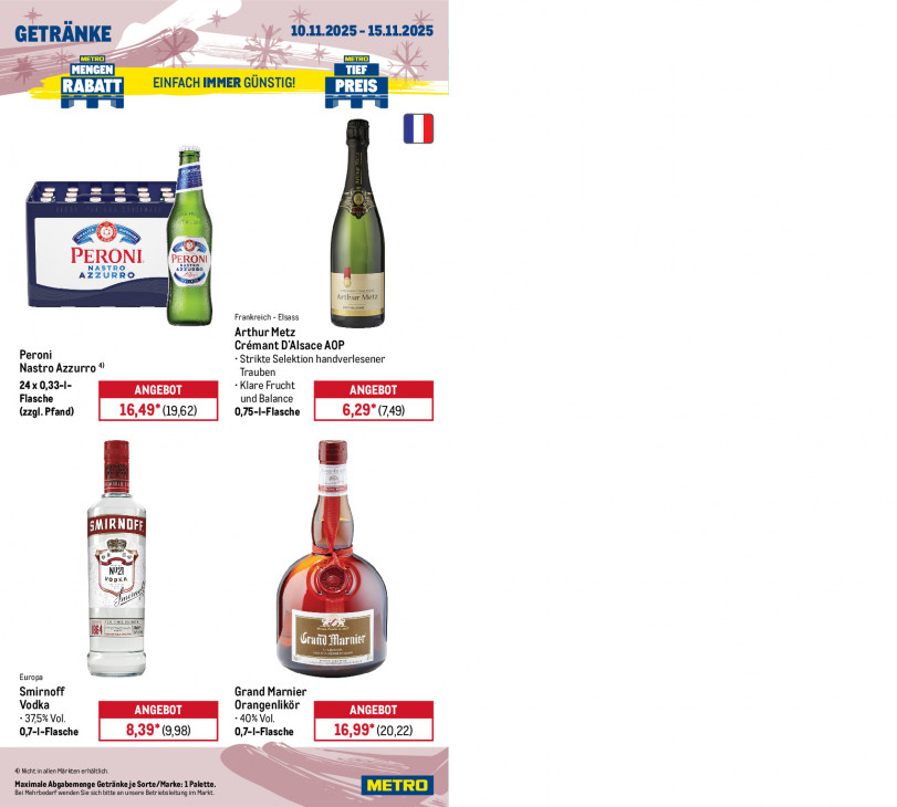 Metro Angebote ab 10.11.25 bis 15.11.25