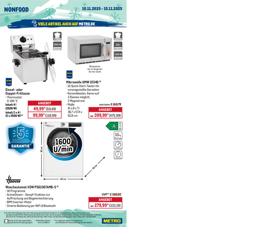 Metro Angebote ab 10.11.25 bis 15.11.25
