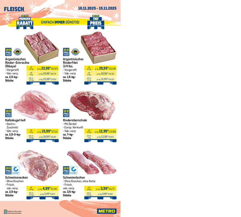 Metro Angebote ab 10.11.25 bis 15.11.25