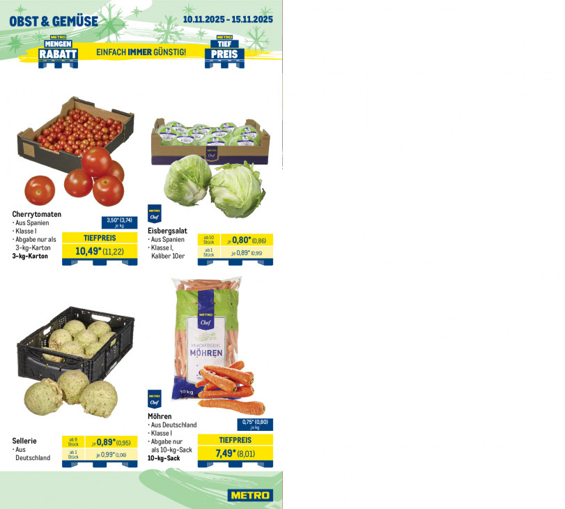 Metro Angebote ab 10.11.25 bis 15.11.25