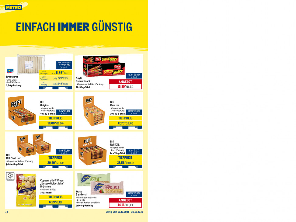 Metro Angebote ab 10.11.25 bis 15.11.25