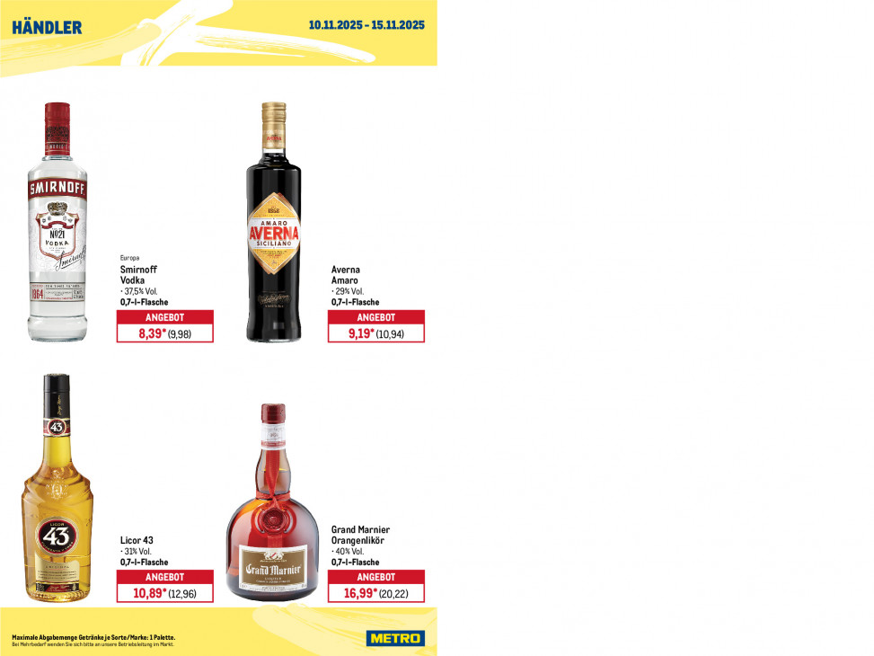 Metro Angebote ab 10.11.25 bis 15.11.25