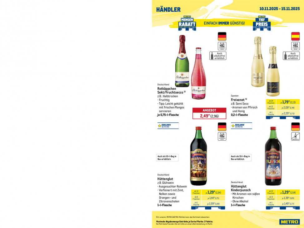 Metro Angebote ab 10.11.25 bis 15.11.25