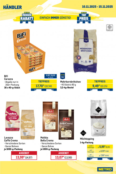 Metro Angebote ab 10.11.25 bis 15.11.25