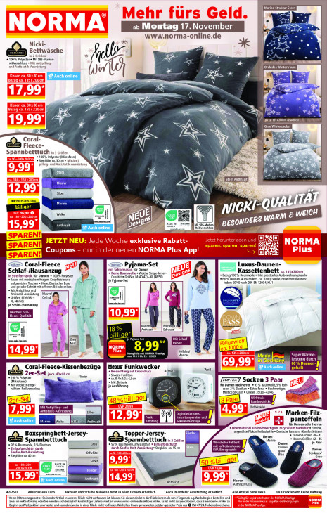 Norma Angebote ab 10.11.25 bis 15.11.25