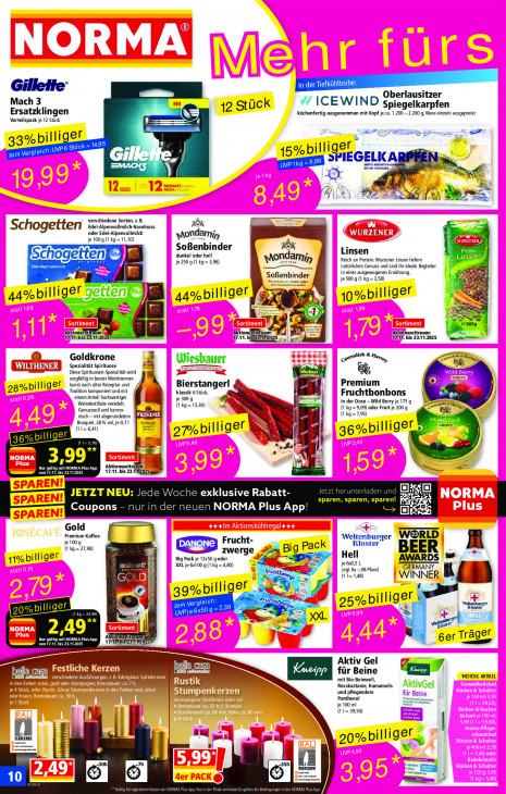 Norma Angebote ab 10.11.25 bis 15.11.25