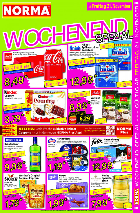 Norma Angebote ab 10.11.25 bis 15.11.25