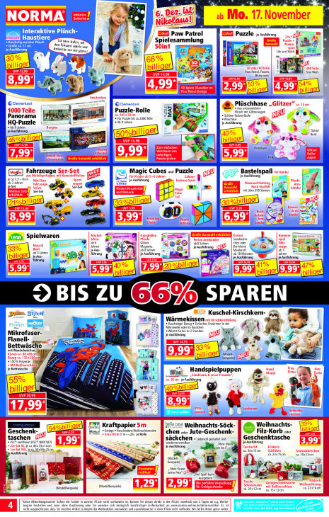 Norma Angebote ab 10.11.25 bis 15.11.25