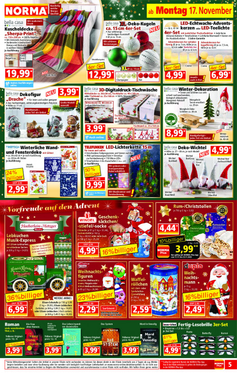 Norma Angebote ab 10.11.25 bis 15.11.25