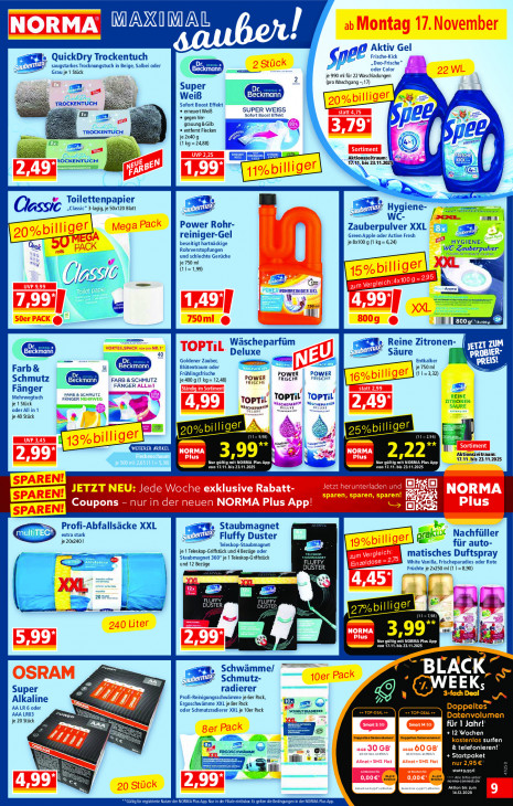 Norma Angebote ab 10.11.25 bis 15.11.25