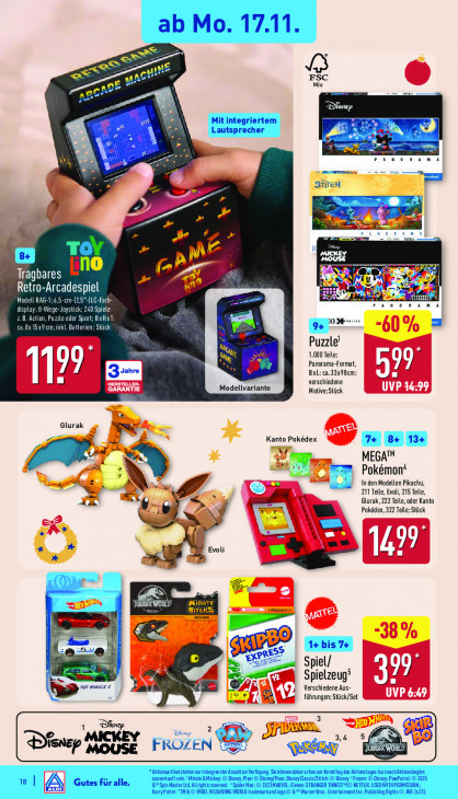 Aldi Nord Angebote ab 17.11.25 bis 22.11.25