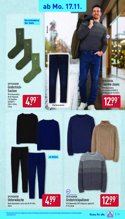 Aldi Nord Angebote ab 17.11.25 bis 22.11.25
