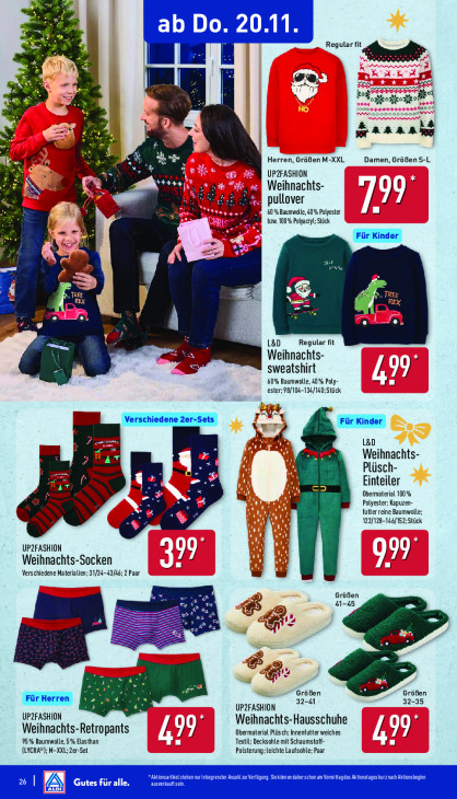 Aldi Nord Angebote ab 17.11.25 bis 22.11.25