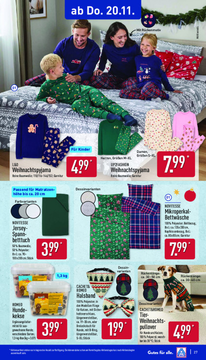 Aldi Nord Angebote ab 17.11.25 bis 22.11.25