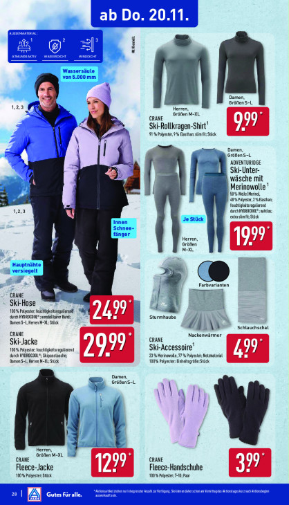 Aldi Nord Angebote ab 17.11.25 bis 22.11.25